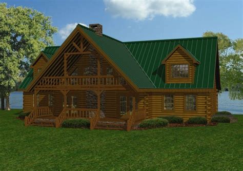 The occupation of fort smith c. Large Log Homes & Cabins: Kits & Floor Plans, Battle Creek ...