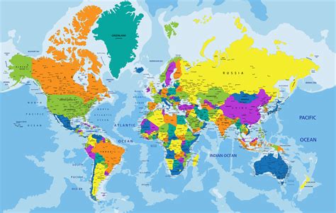 Map Of Oceania Guide Of The World