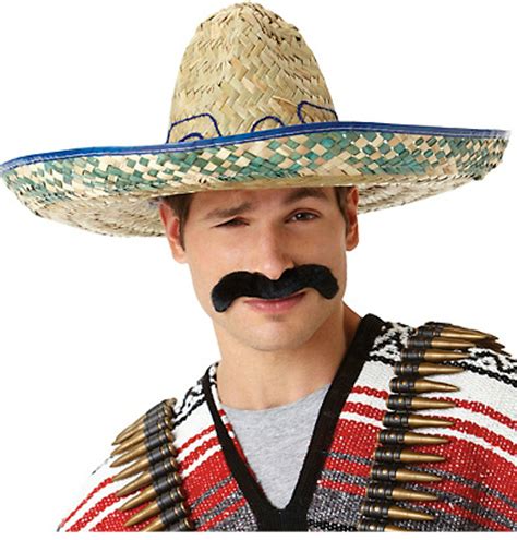 Mexican Pancho Costume Villa Mustache 9040 Private Island Party