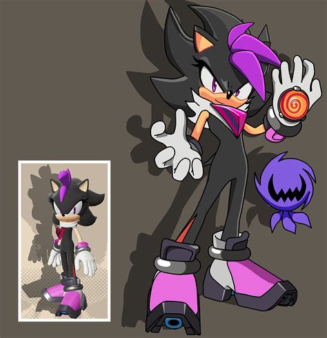 Umbra The Hedgehog Idw Style Sonic Fan Characters Sonic Fan Art