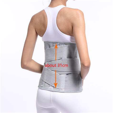 Medical Lumbar Support Back Brace Waist Belt Spine Support Men Women