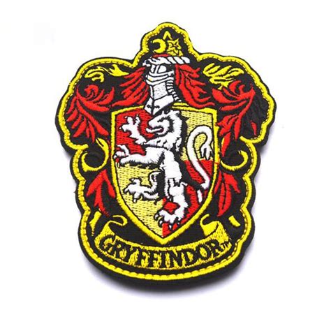 1 Máy Tính Trường Đặc Điểm Nhà Gryffindor Harry Potter 3d Dệt Lable Dán