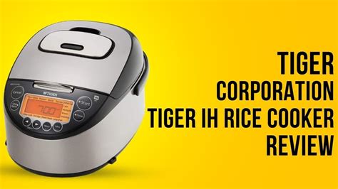 Tiger JKT D10U 5 5 Cup Rice Cooker Review YouTube