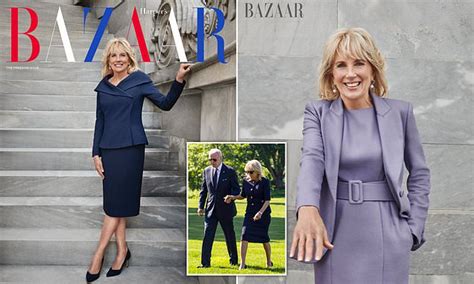 Jill Biden Reveals Why She And Joe Fight Via Fexting In Harpers Bazaar Interview Daily Mail