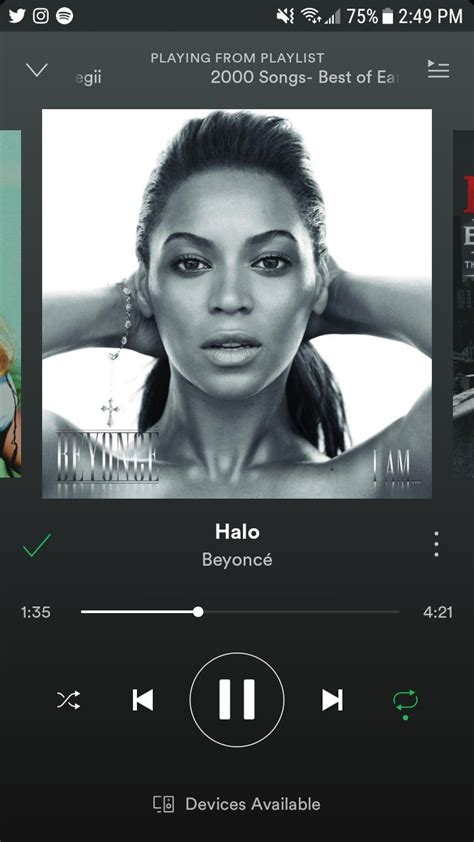 Beyonce Halo My Spotify Music Halo Beyonce Beyonce Songs Spotify Music
