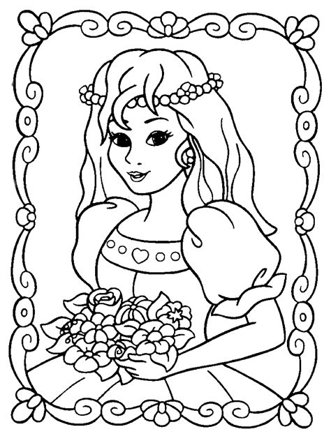 Princess Coloring Pages Best Coloring Pages For Kids Cute Princess