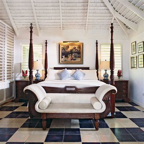 British Colonial Style Bedroom Interior Bali Premium