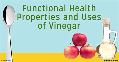 Functional Health Properties And Uses Of Vinegar