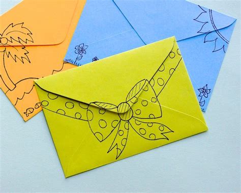 Send Pretty Mail 363738 Doodle Collages Envelope Art Mail Art