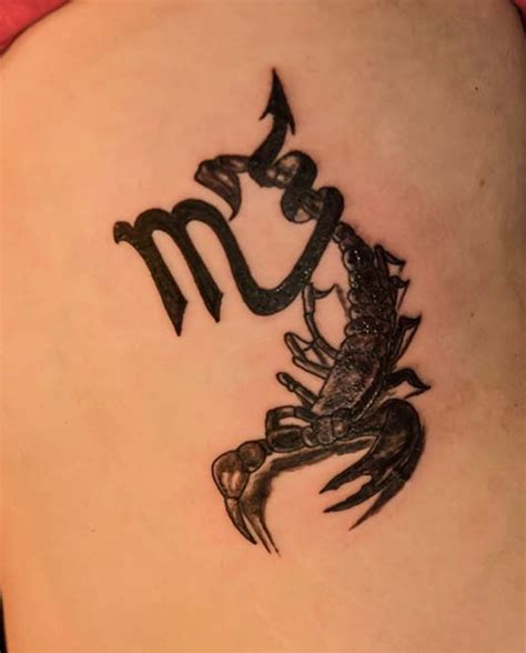 36 Awesome Scorpio Sign Tattoo On Neck Ideas