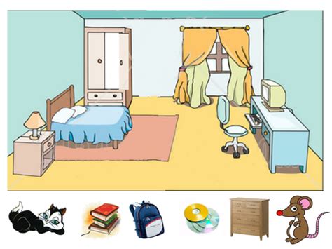 Perfect for introducing prepositions and positional concepts in repetitive, consistent activities that keep kids. Using prepositions in the bedroom | Teaching Resources