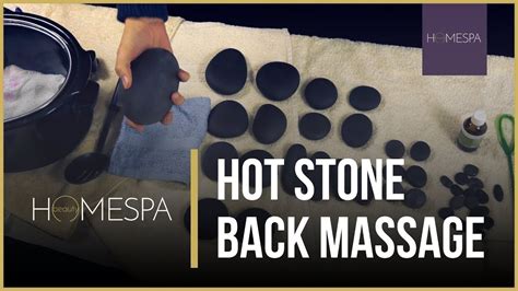 Hot Stone Back Massage Techniques Unintentional Asmr Massage Demonstration And Tutorial