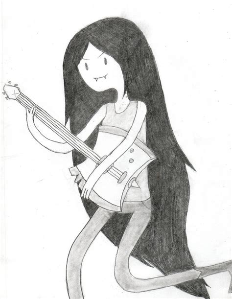 Marceline And Her Bass By Katykat2011 On Deviantart
