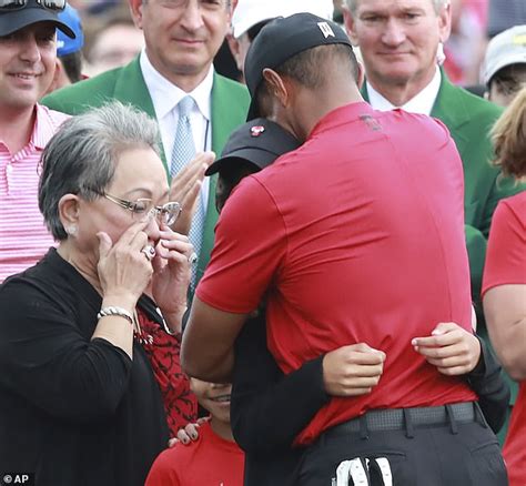 Kultida (tida) punsawad, tiger woods' mother, was born in 1944 in thailand. Emotional Tiger Woods admits joy to have his children see him win a major | Daily Mail Online