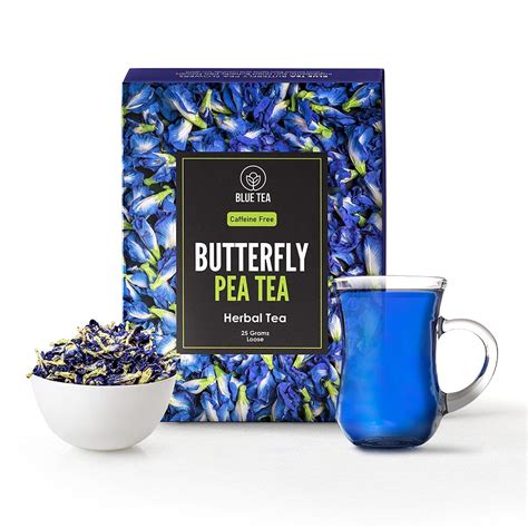 BLUE TEA Butterfly Pea Flower Tea 50 Cups 0 88 Oz NATURAL FOOD