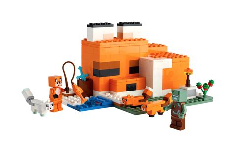 The Fox Lodge Minecraft Lego Set World Of Mirth