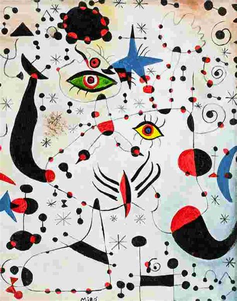 Joan Miro Spanish Surrealist Oil On Canvas May 21 2020 888