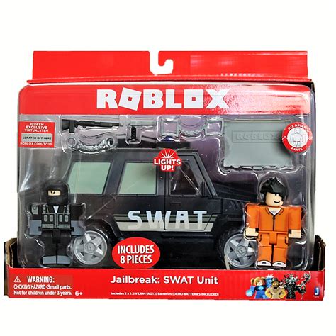 Roblox Jailbreak Swat Unit Series 4 Amazon Co Uk Toys Games Free