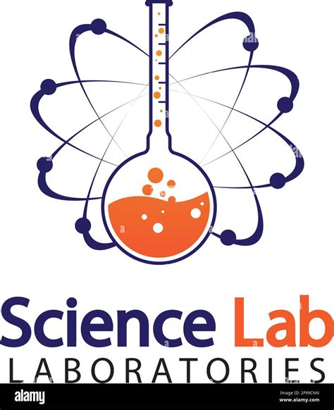 Science Lab Logolaboratory Tube Logo Template Design Vector Emblem Design Concept Creative