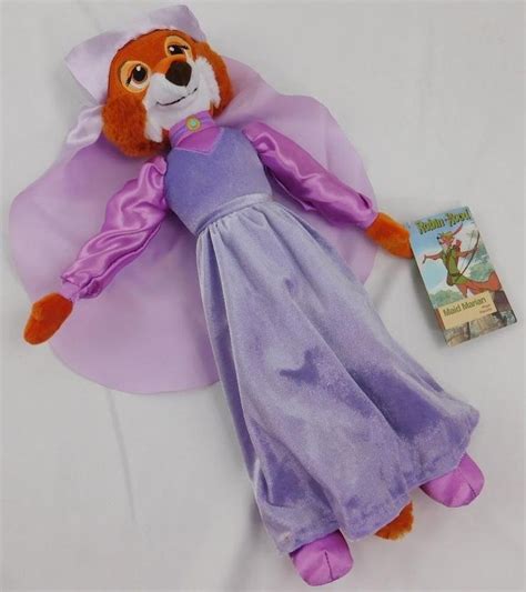 Disney Store Maid Marian Robin Hood Plush Doll New 18 Disney