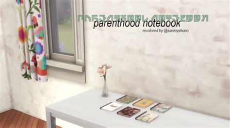 Lana Cc Finds Sanmyshuno Parenthood Notebook Recolored I
