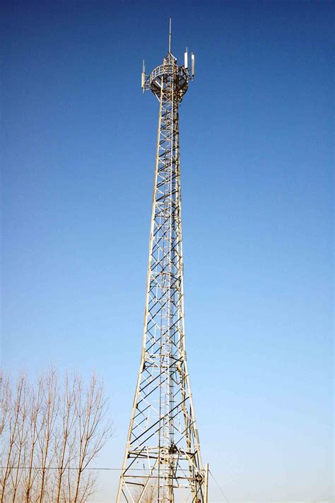 4-Leged Steel Lattice Telecom Cell Tower - China Steel Lattice Tower