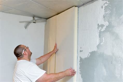 Kellerdecke dämmen mit der anleitung von hornbach: Innendämmung der Kellerwand
