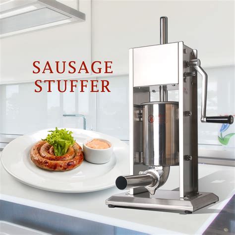 Gzzt 3l5l7l Big Manual Sausage Stuffer Sausage Maker Machine Vertical