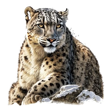Tiger Snow Leopard 23961423 Png