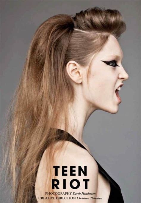 Mix Things Up With A Cool Quiff And Give Your Party Dress