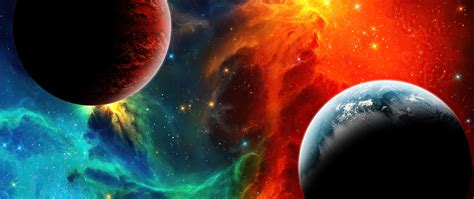 2560x1080 Colorful Nebula Space 4k Wallpaper2560x1080 Resolution Hd 4k