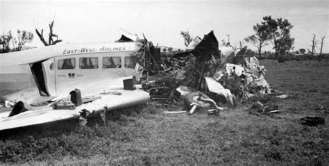 Crash Of An Avro 652a Anson I In Tamworth Bureau Of Aircraft