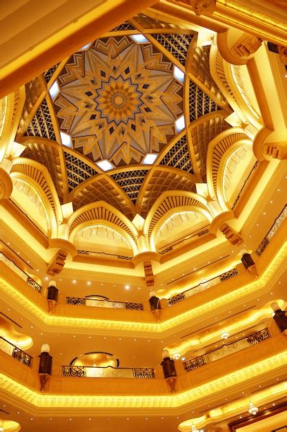 Palacio De Los Emiratos En Abu Dhabi Foto Premium