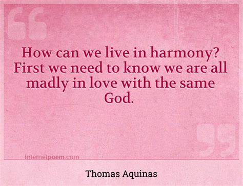 How Can We Live In Harmony First We Need To Know We 1