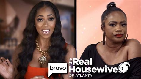 kandi and new girl courtney rhodes see each otha the real housewives of atlanta s15 ep2 youtube