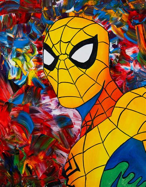 Abstract Spider Painting By Cevin Cox