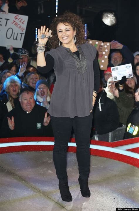 ‘celebrity big brother nadia sawalha is evicted from the ‘cbb house pics huffpost uk