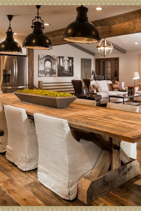 We did not find results for: Beautiful farmhouse dining room décor! The modern rustic ...