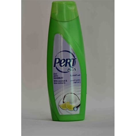 Pert Plus Shampoo 2in1 Anti Dandruff With Coconut Andlime Extracts 400ml
