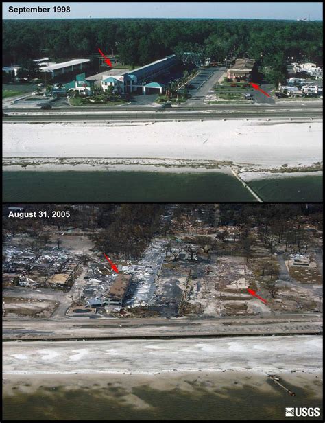 Before And After Hurricane Katrina Before And After