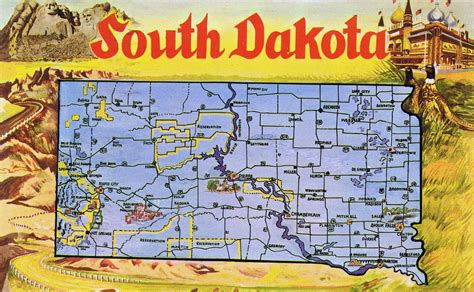 South Dakota Travel Maps
