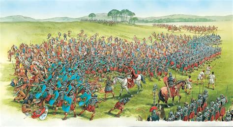 Battle Between Romans And Gauls Roman Empire Ancient War Roman History