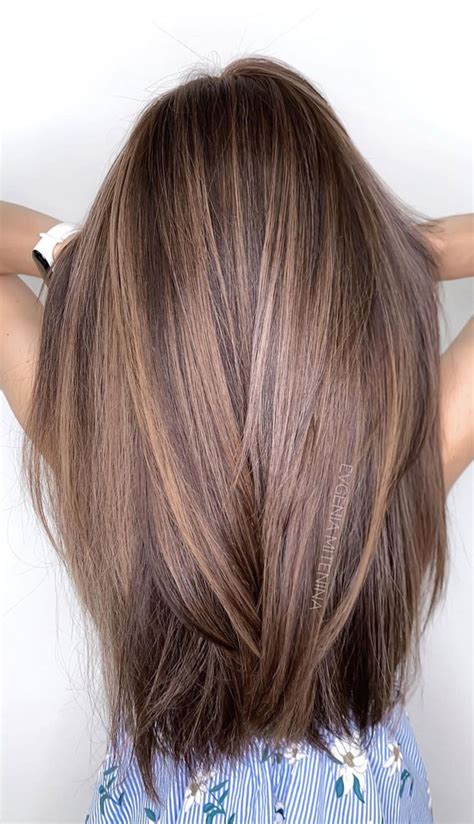 57 Cute Autumn Hair Colours And Hairstyles Striking Brown Hair