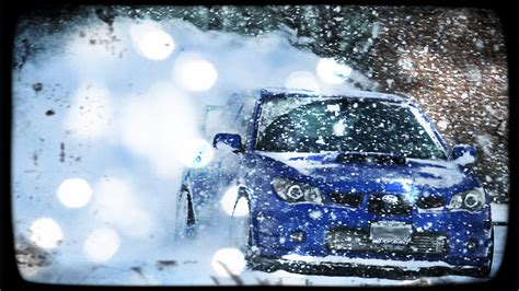 Subaru Wrx Sti Winter Snow Drift Turbo Sound Compilation Part2 Youtube
