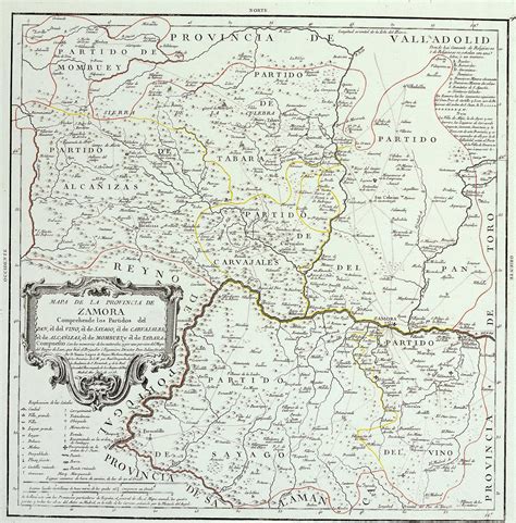 Province Of Zamora 1773 Full Size
