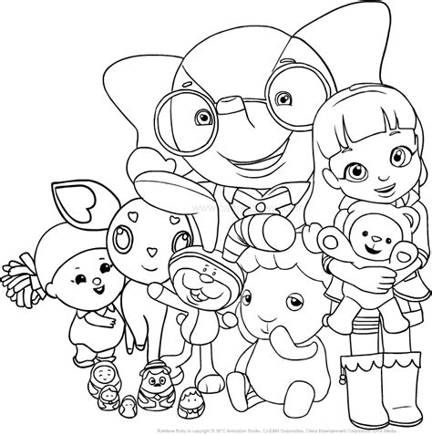 We did not find results for: Coloring pages for kids free images: Rainbow Ruby free ...