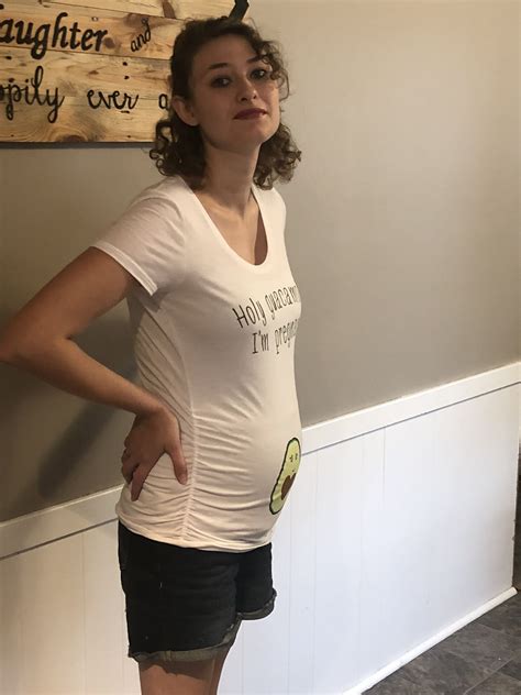 Pregnant Belly Shirt Rides Up Hot Sex Picture