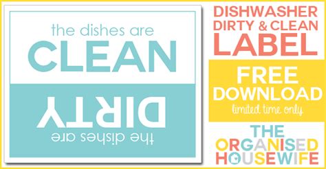 Rippedsheets offers custom labels that are dishwasher safe. Everything is clean and sparkling! - The Organised Housewife