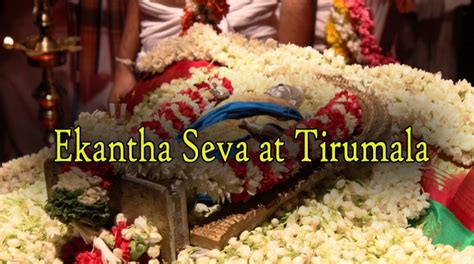 Now, you can book sabarimala temple darshan in advance without any hassle. Ekantha Seva at Tirumala - Tirumala Tirupati Darshan Seva ...
