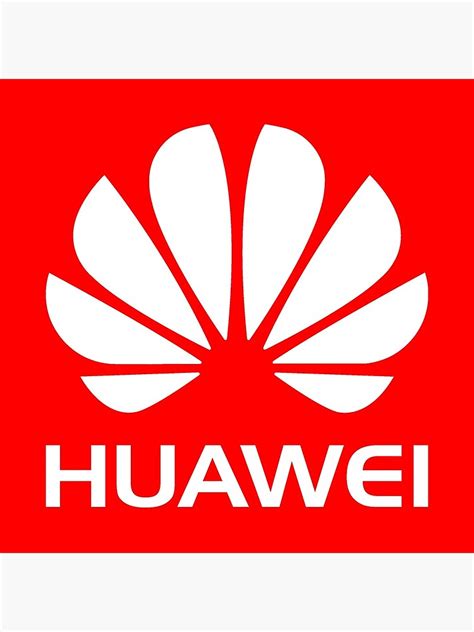 Huawei Logo Acrylblock Von Jickien Redbubble